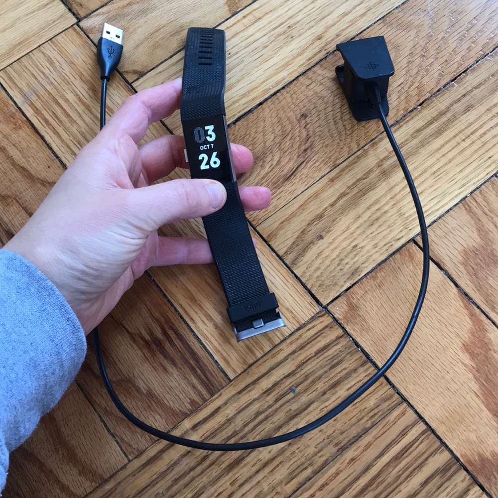 Fitbit Charge 2 with NWOT Small Wrist band
